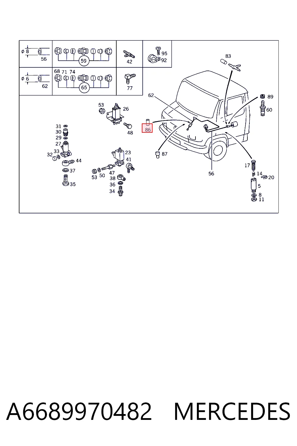 A6689970482 Mercedes