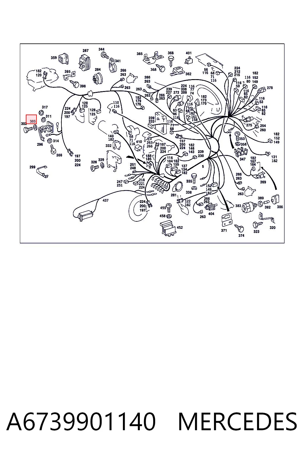 A6739901140 Mercedes