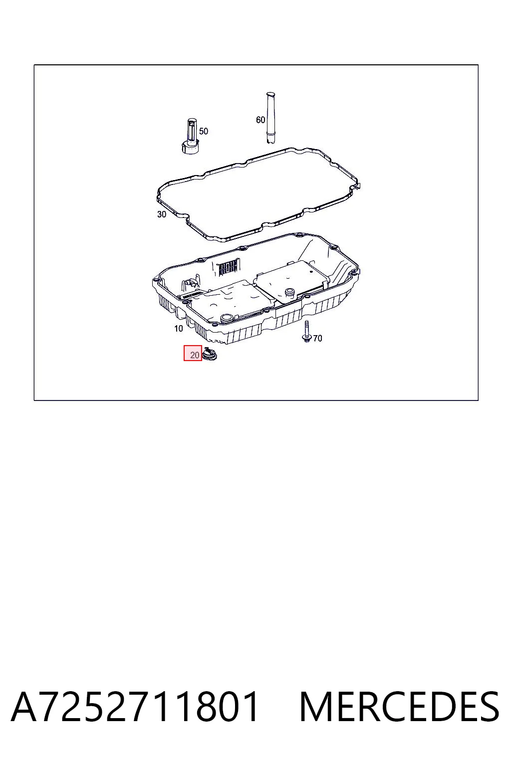 A7252711801 Mercedes