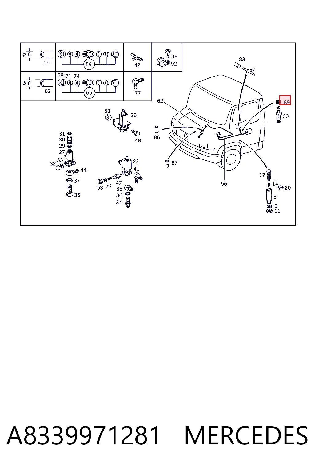 A8339971281 Mercedes