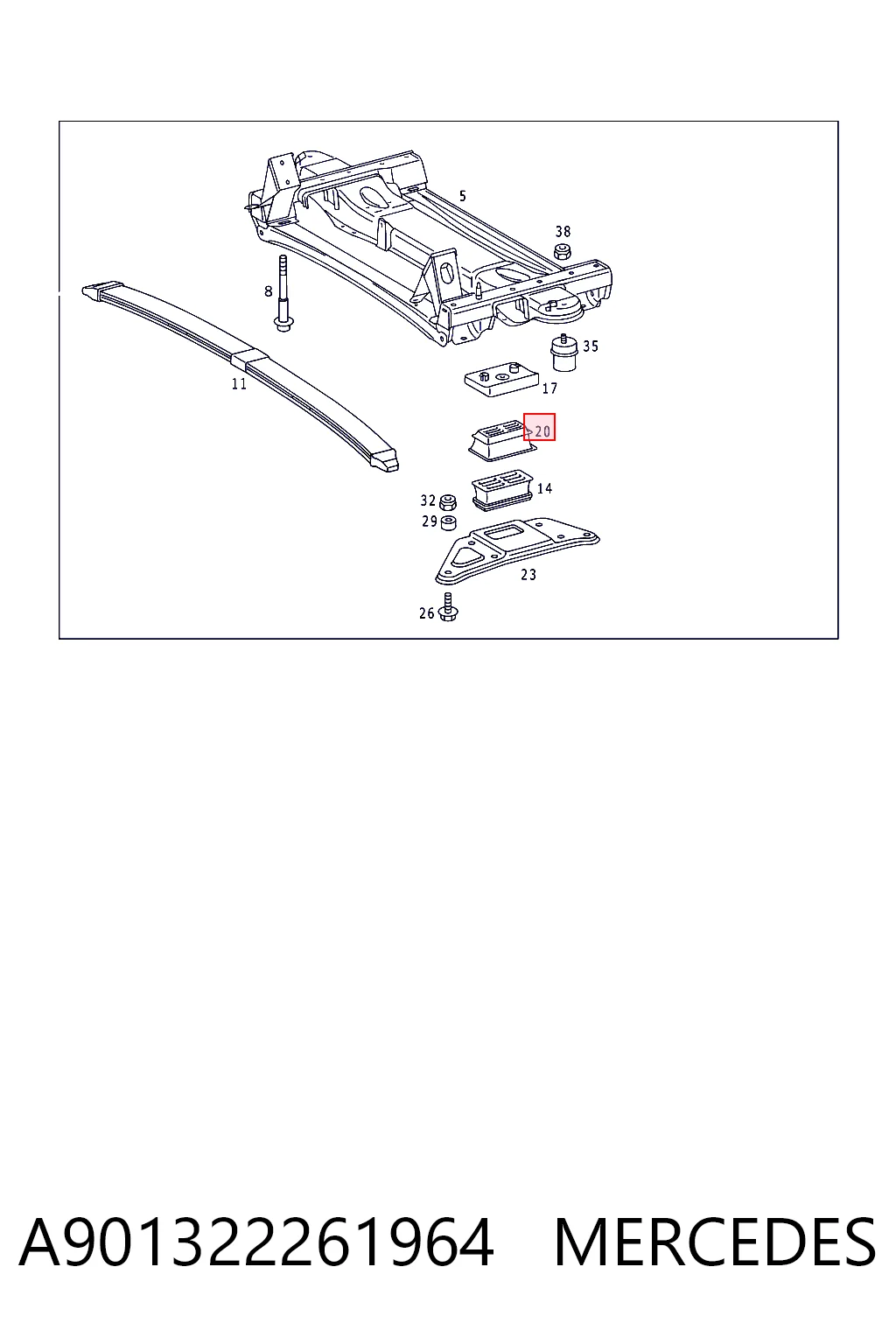 A901322261964 Mercedes