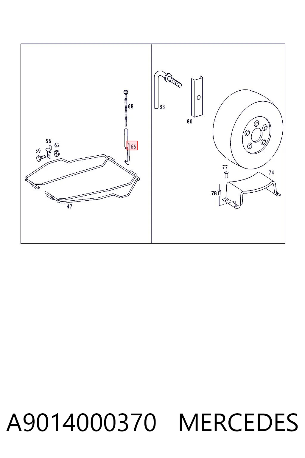 A9014000370 Mercedes