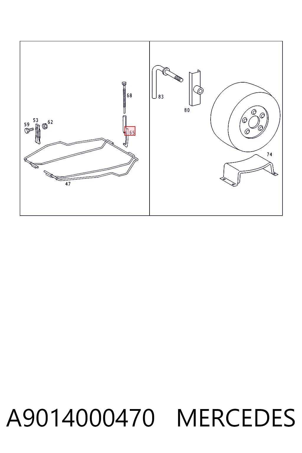 A9014000470 Mercedes