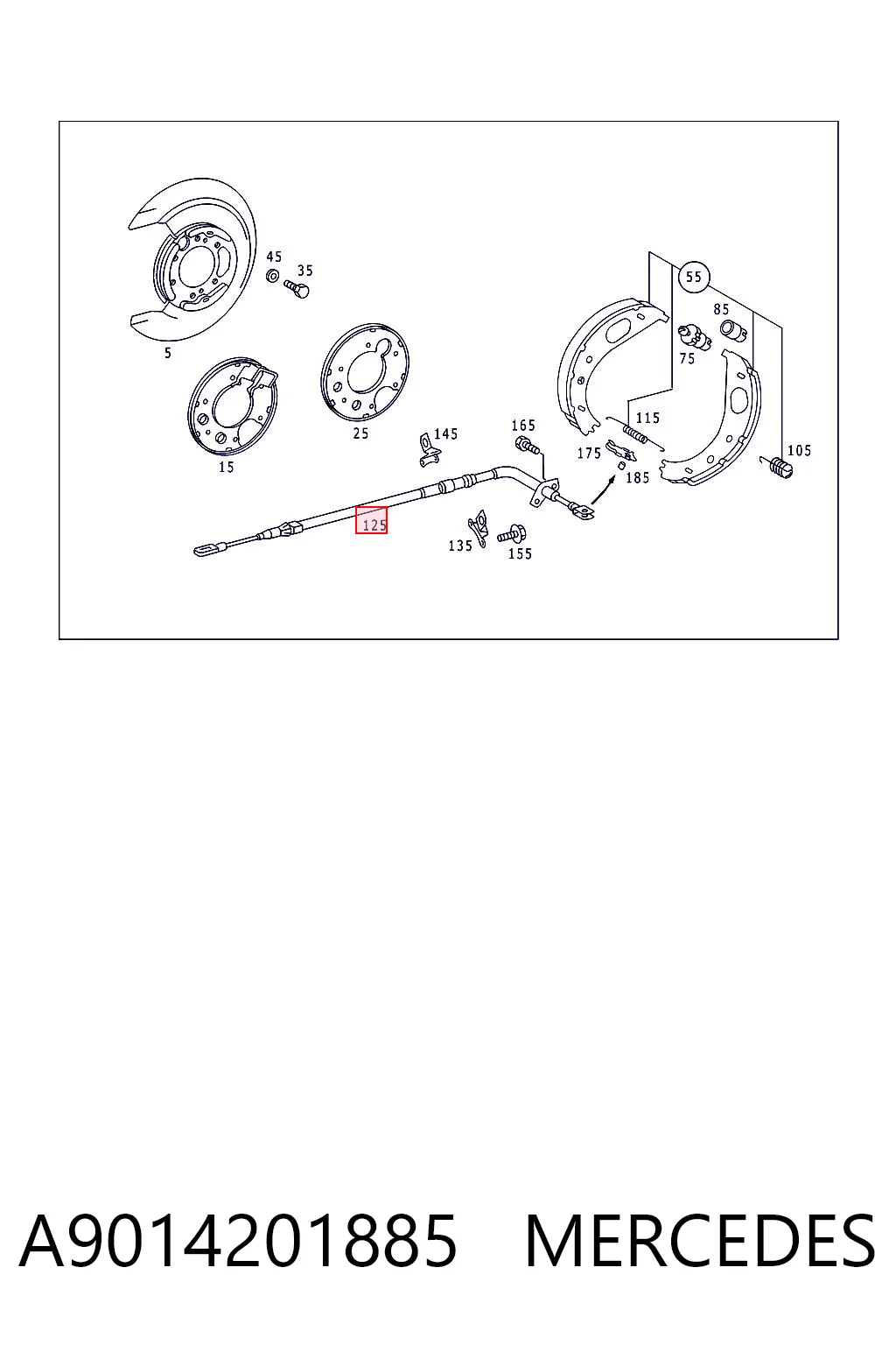A9014201885 Mercedes