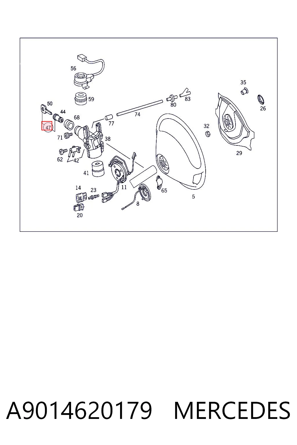 A9014620179 Mercedes