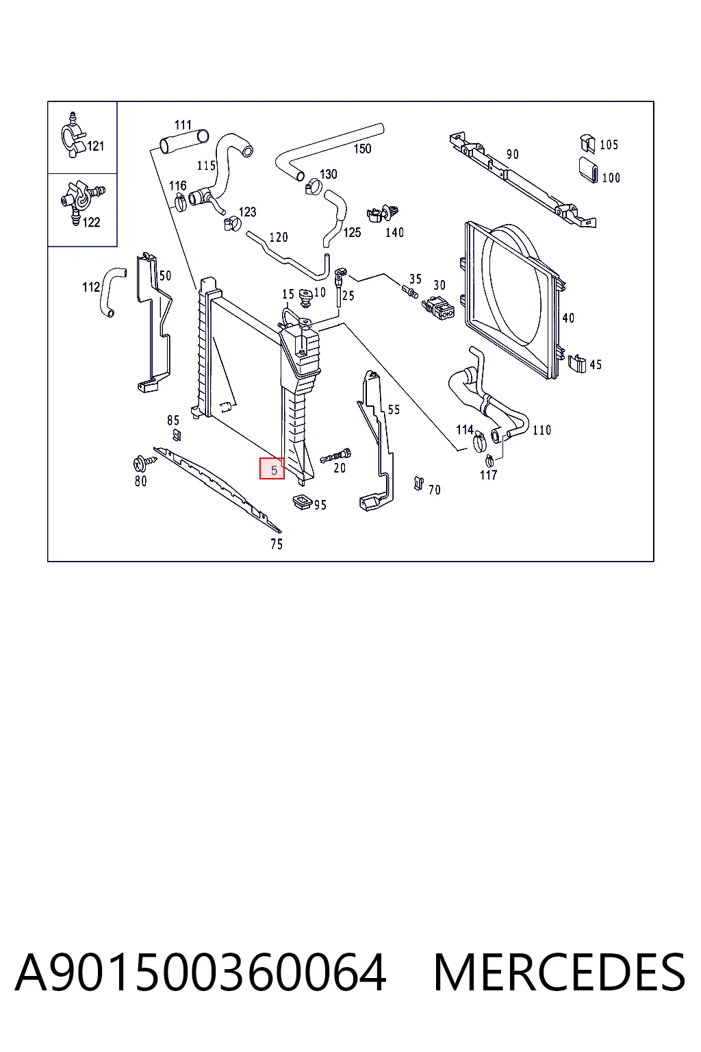 A901500360064 Mercedes