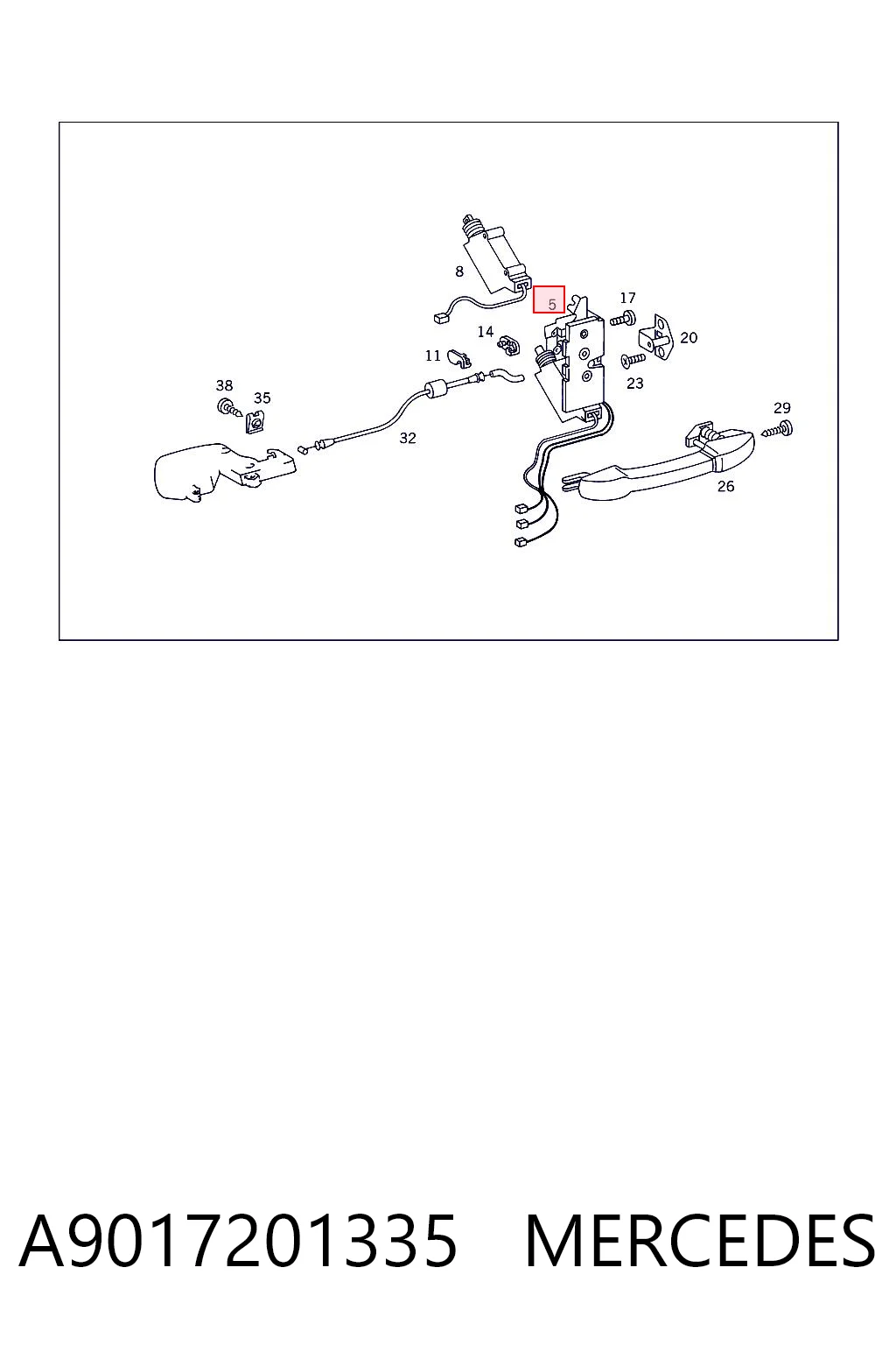 A9017201335 Mercedes