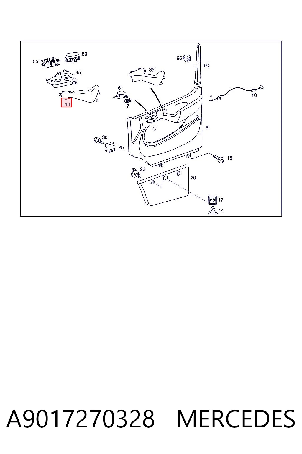 A9017270328 Mercedes