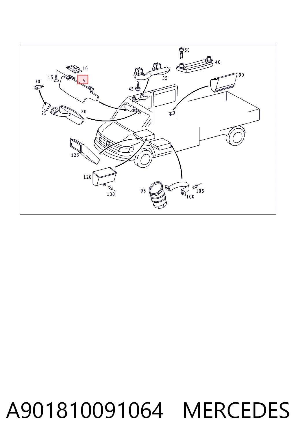A901810091064 Mercedes