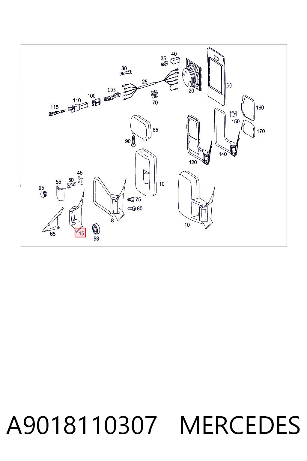 A9018110307 Mercedes