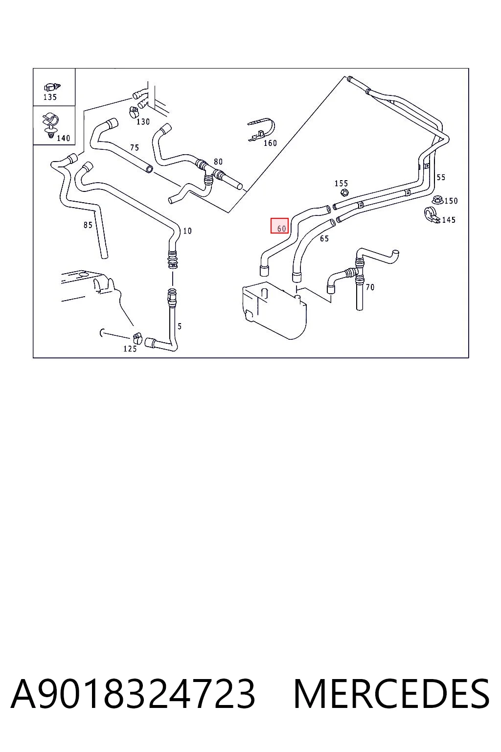 A9018324723 Mercedes