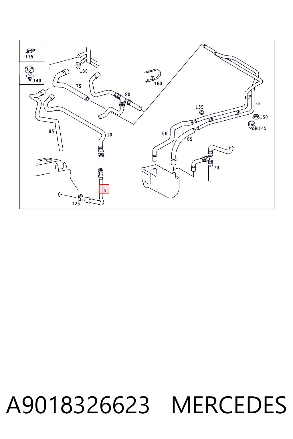 A9018326623 Mercedes