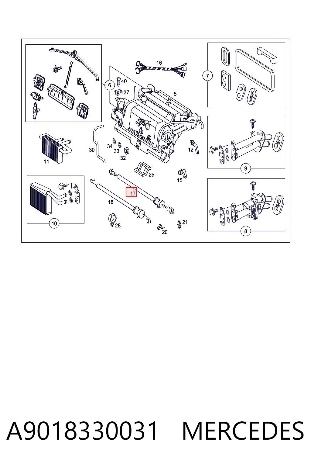 A9018330031 Mercedes