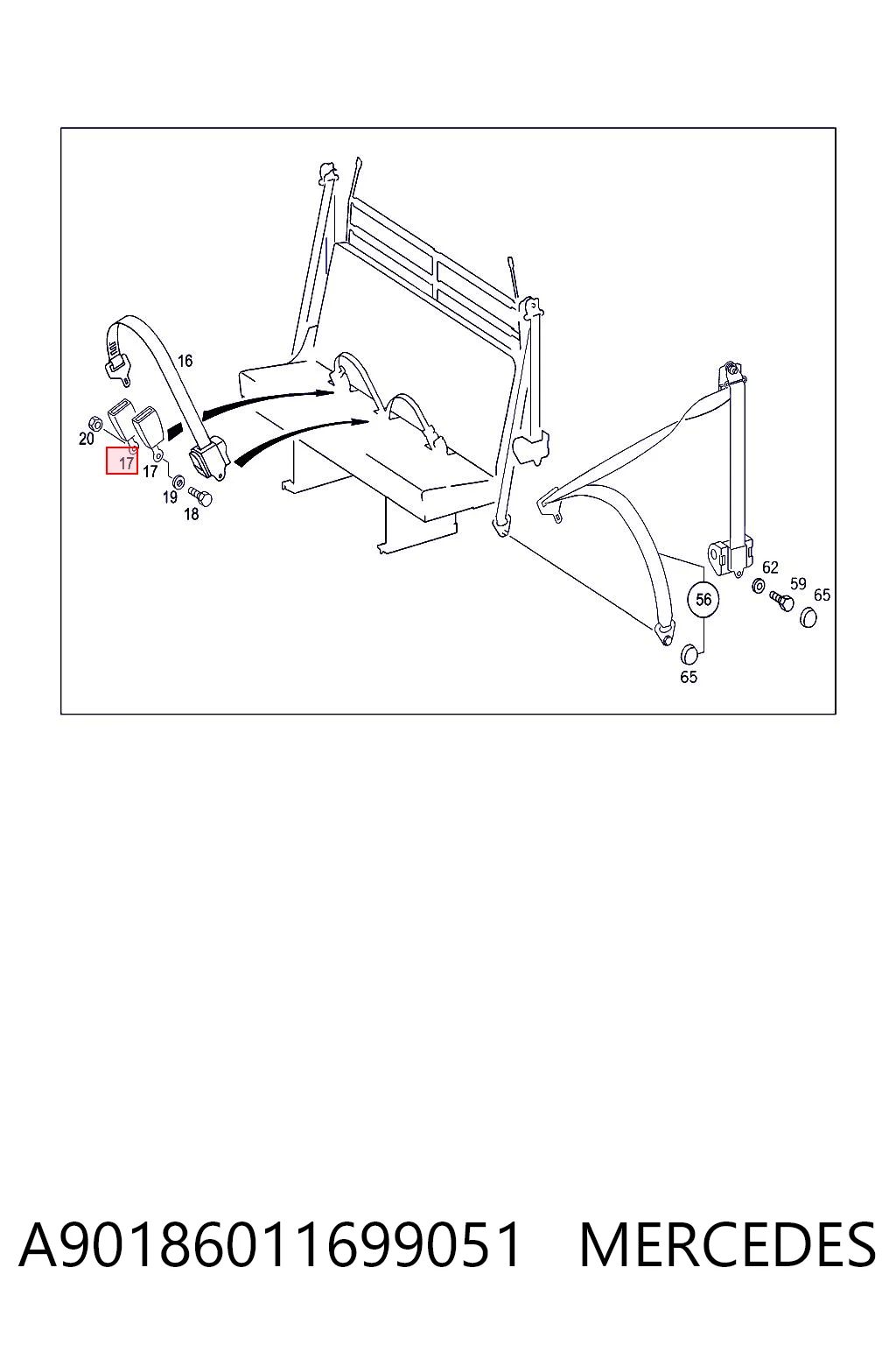 A90186011699051 Mercedes