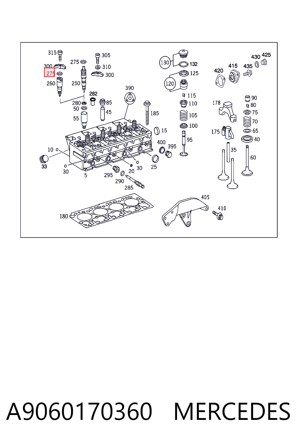 Comprar 4890926 Case Junta de inyectores