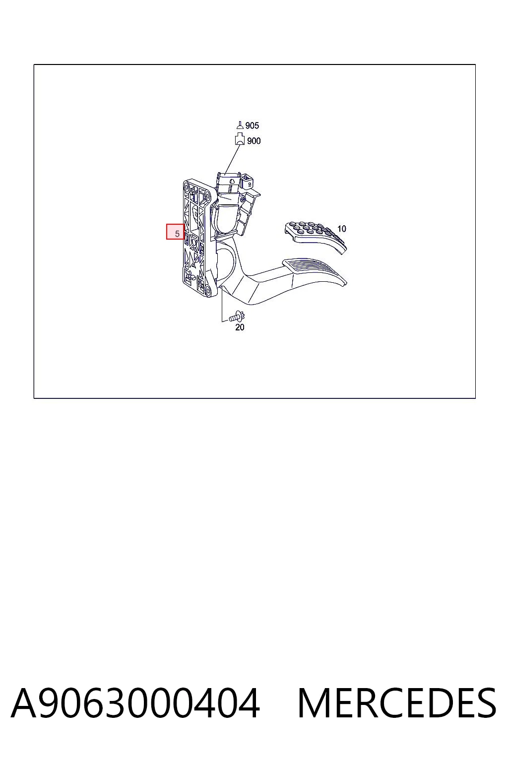 A9063000404 Mercedes