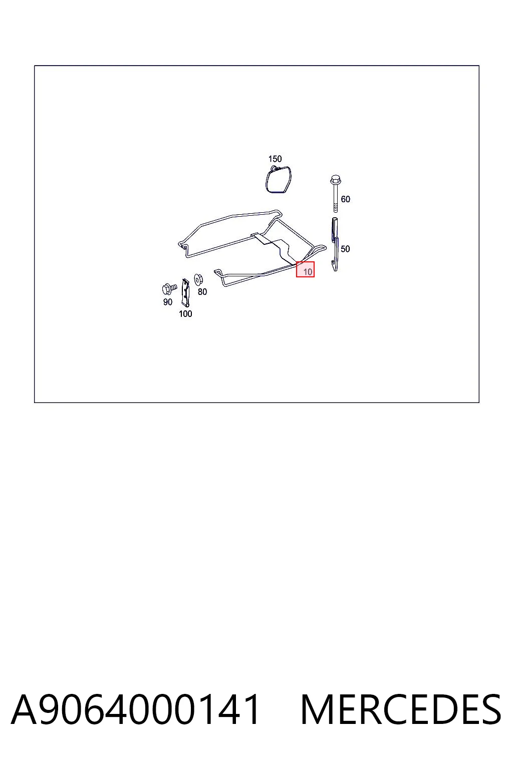 A9064000141 Mercedes