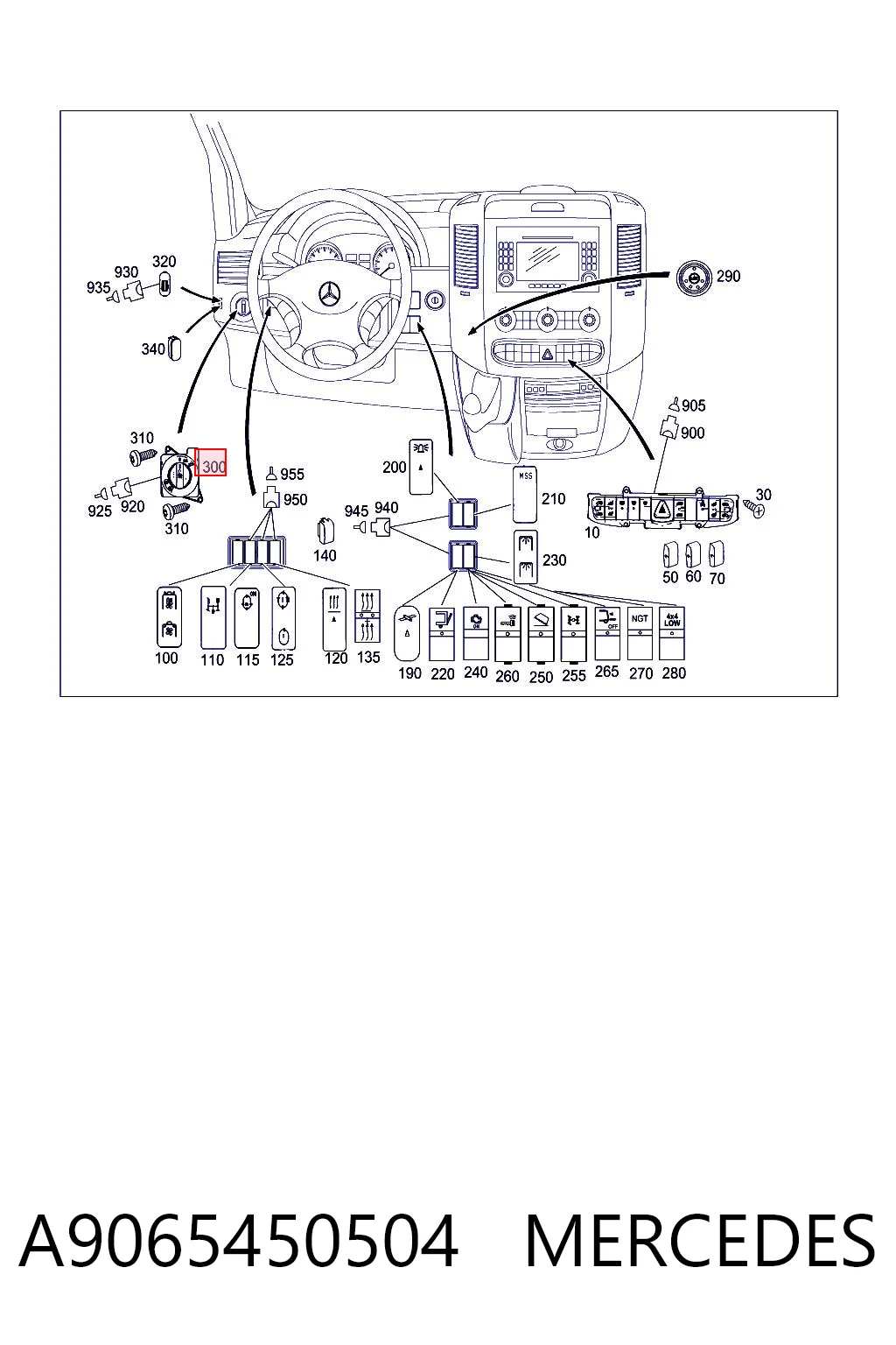 A9065450504 Mercedes