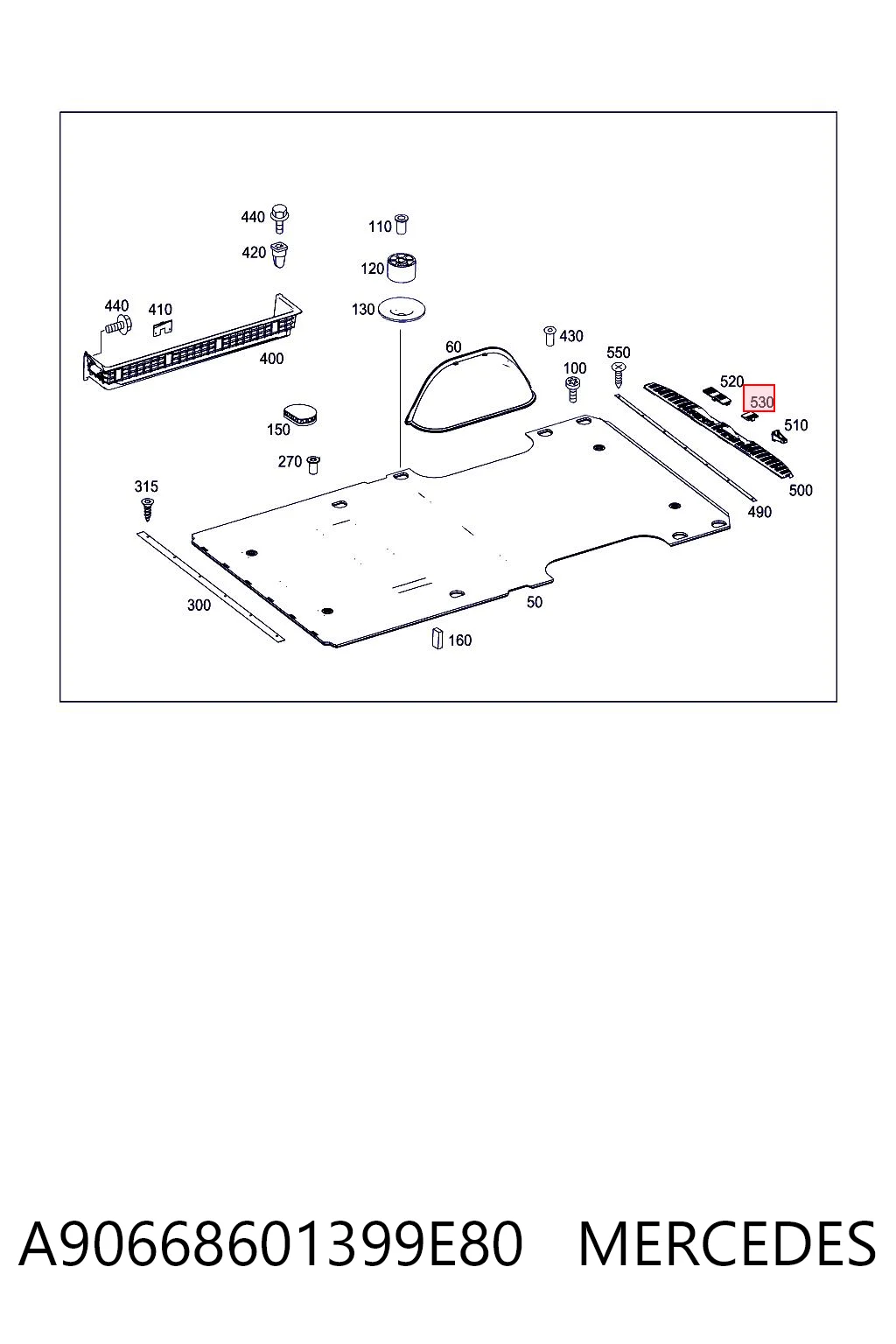 A90668601399E80 Mercedes