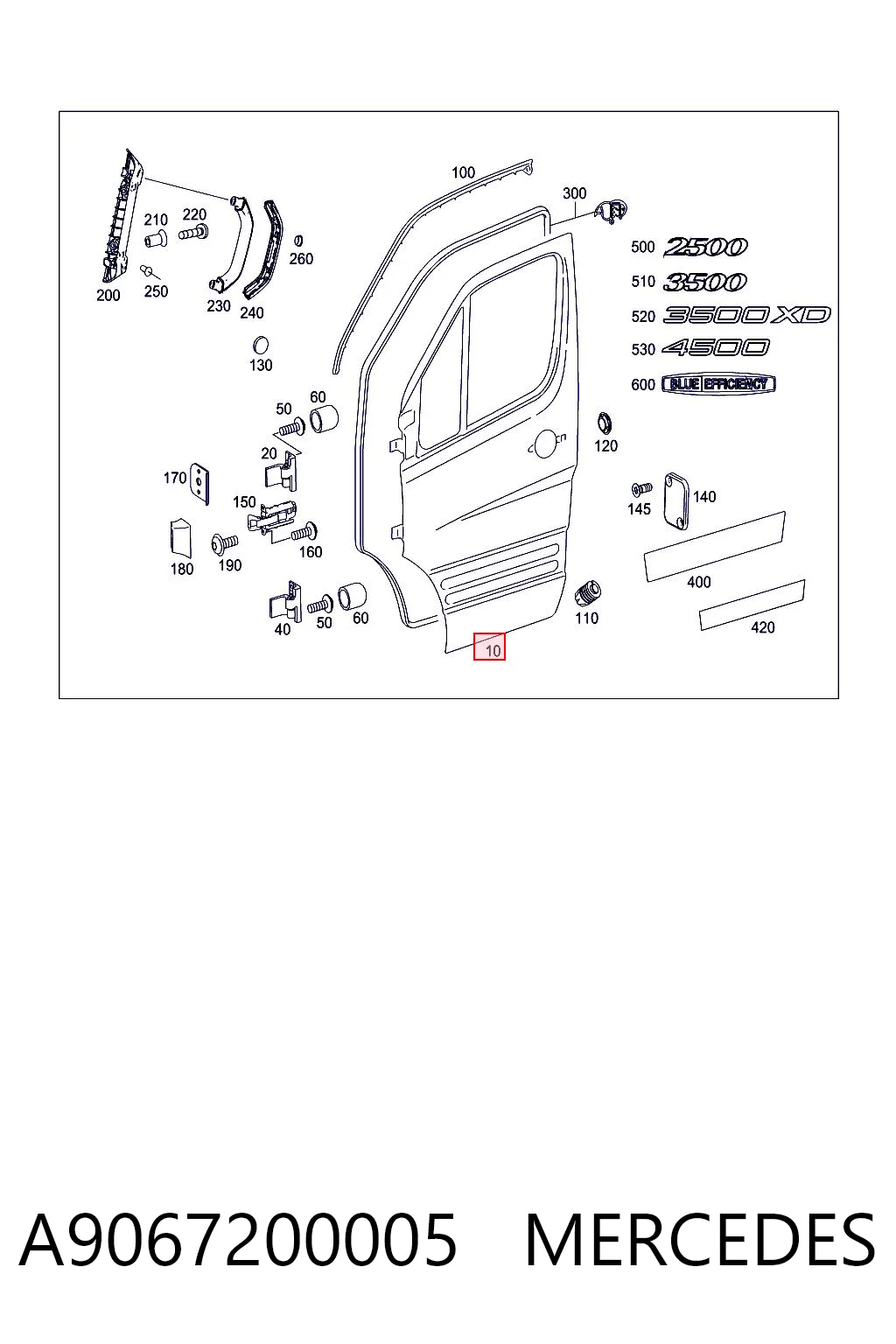 A9067200005 Mercedes