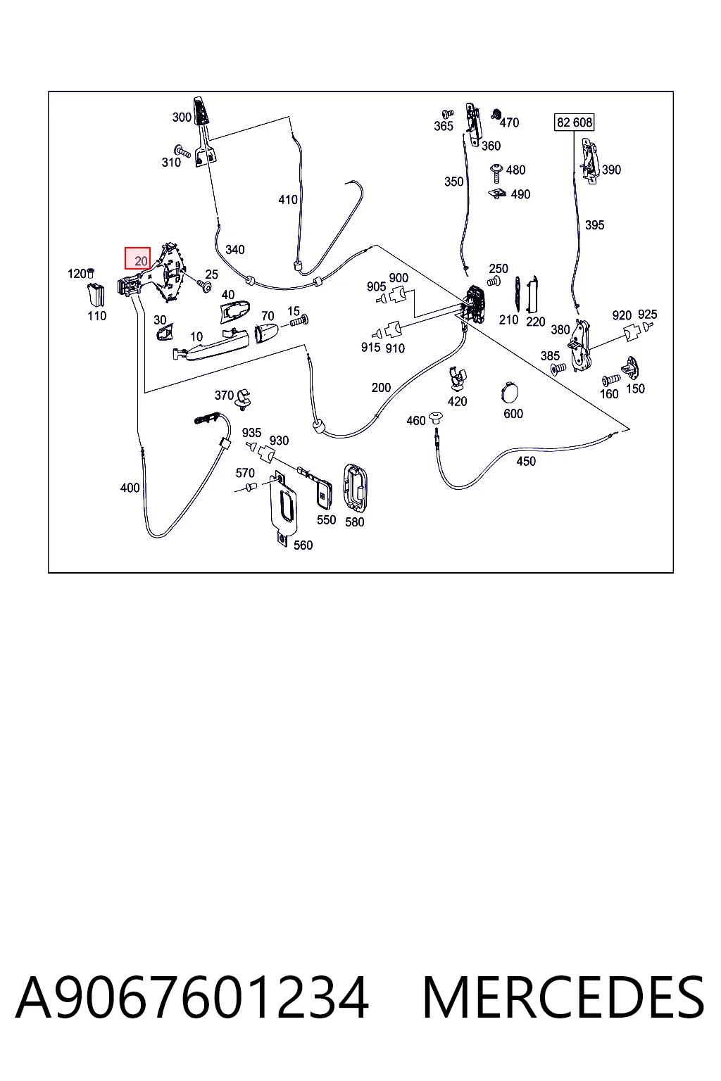 A9067601234 Mercedes