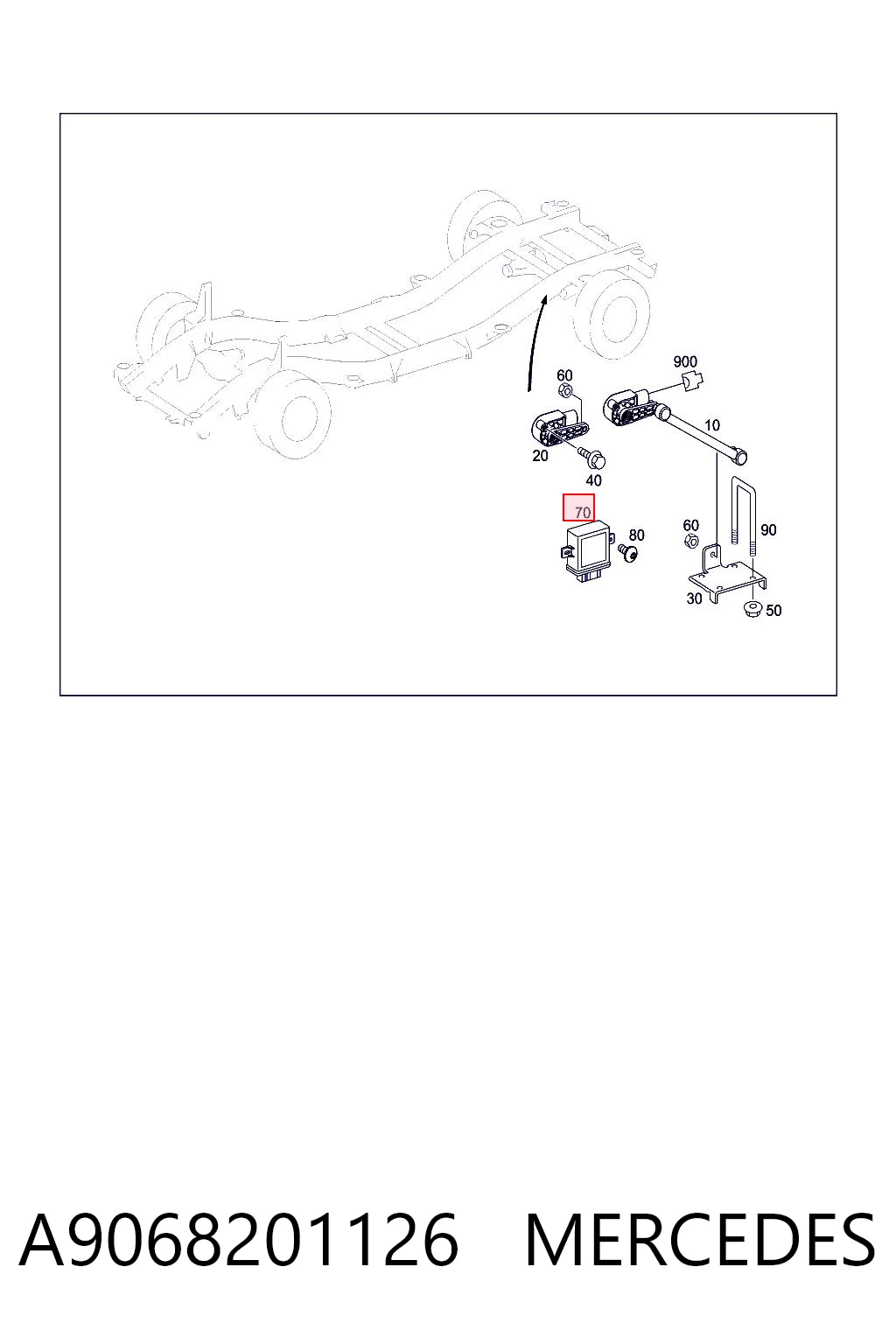 A9068201126 Mercedes