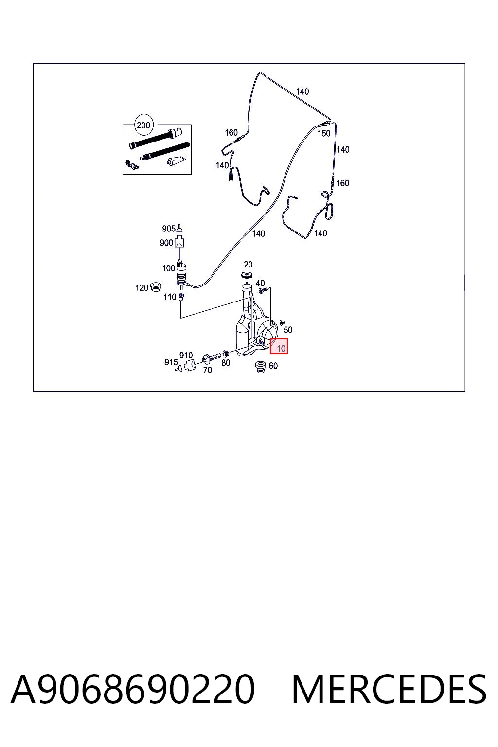 A9068690220 Mercedes