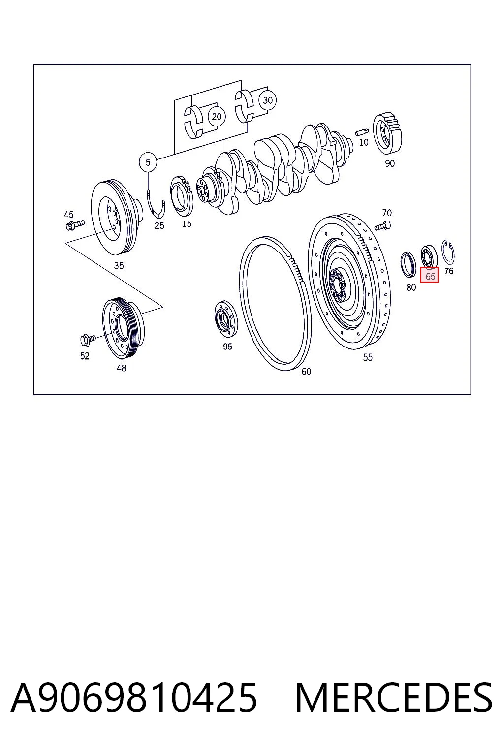 A9069810425 Mercedes