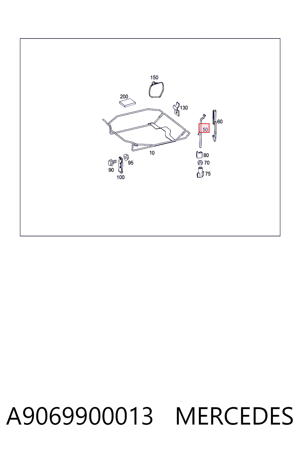 A9069900013 Mercedes