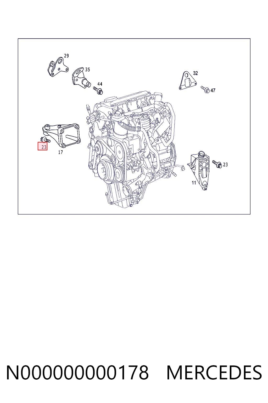 N000000000178 Mercedes