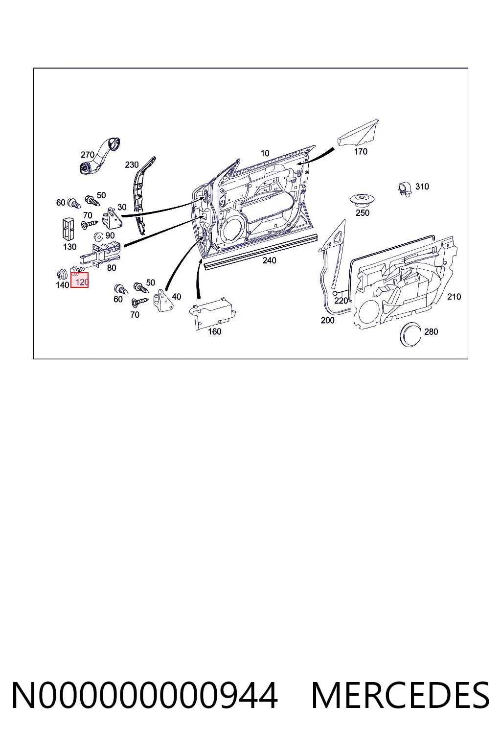 N000000000944 Mercedes
