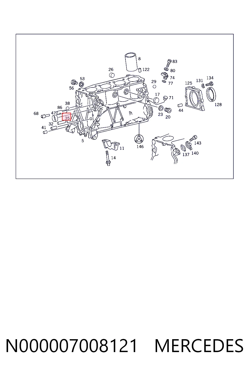 N000007008121 Mercedes