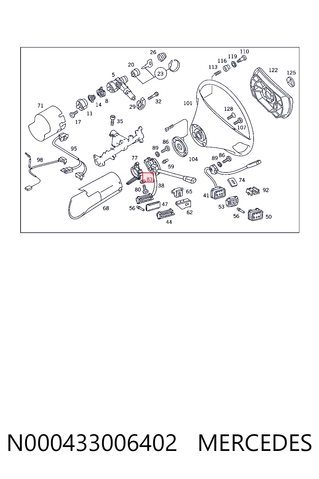 N000433006402 Mercedes