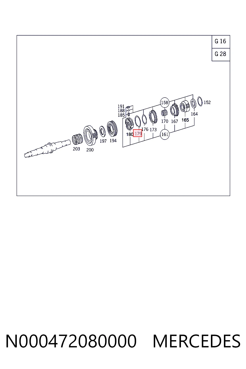 N000472080000 Mercedes