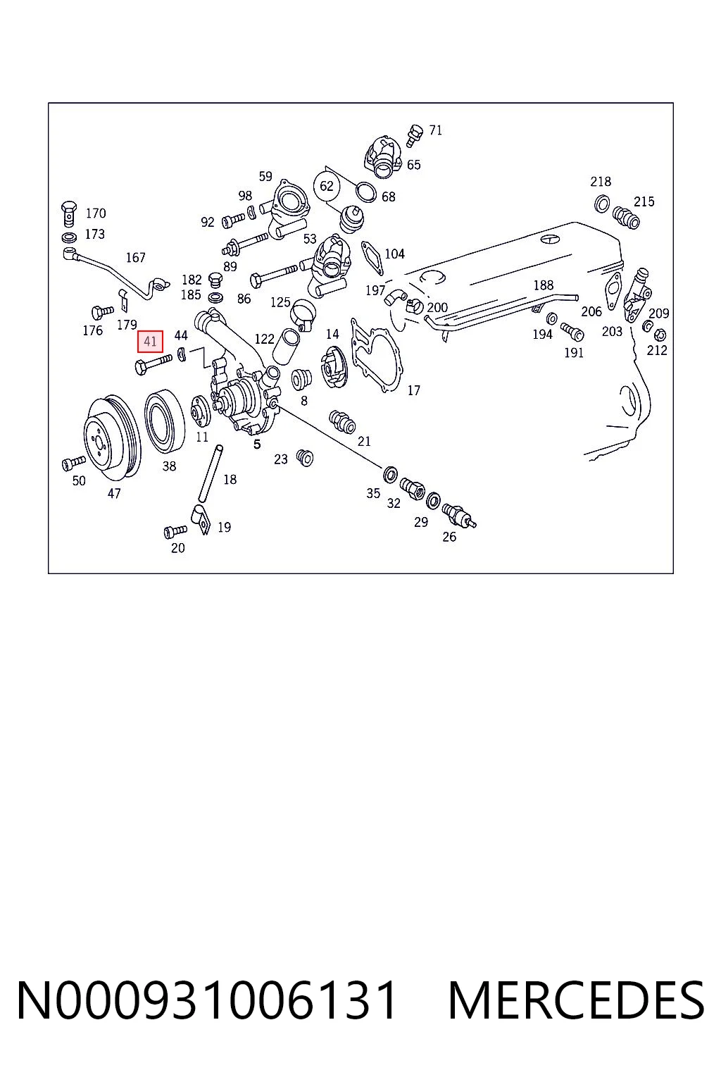 N000931006131 Mercedes