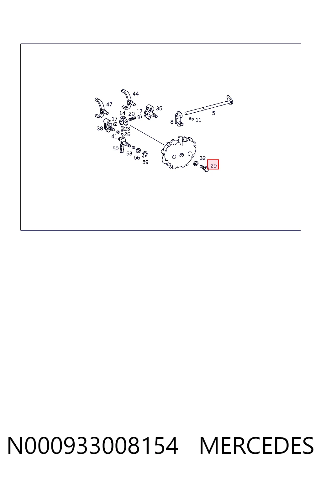 N000933008154 Mercedes