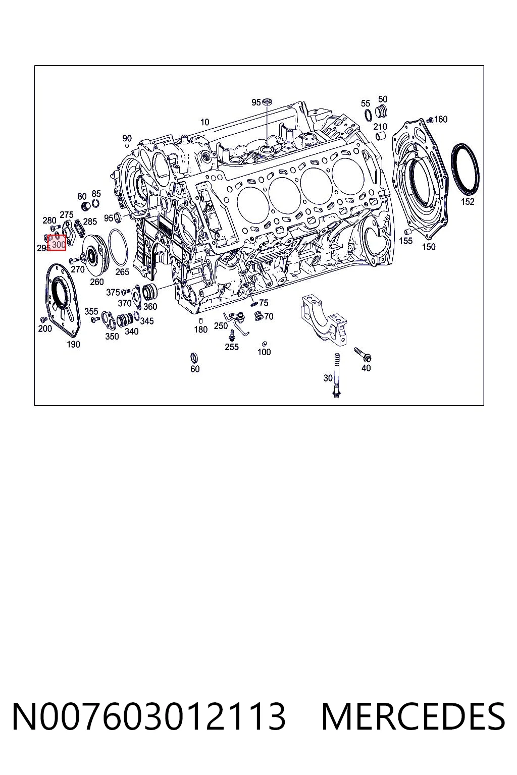 N007603012113 Mercedes