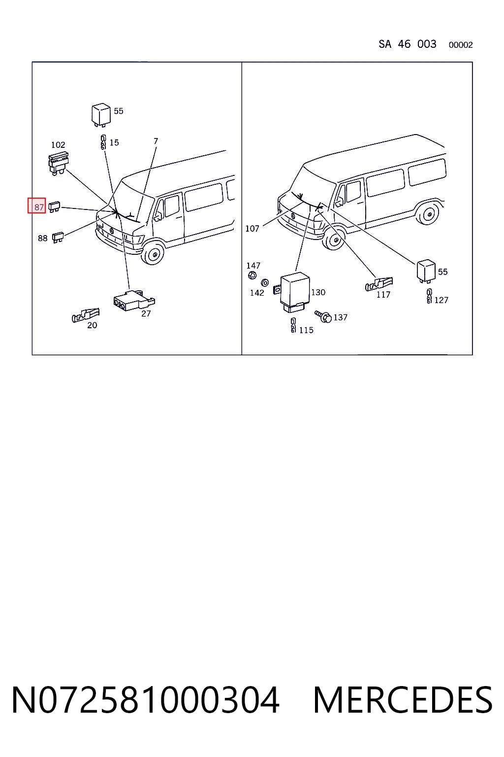 Fusible Scania 382327