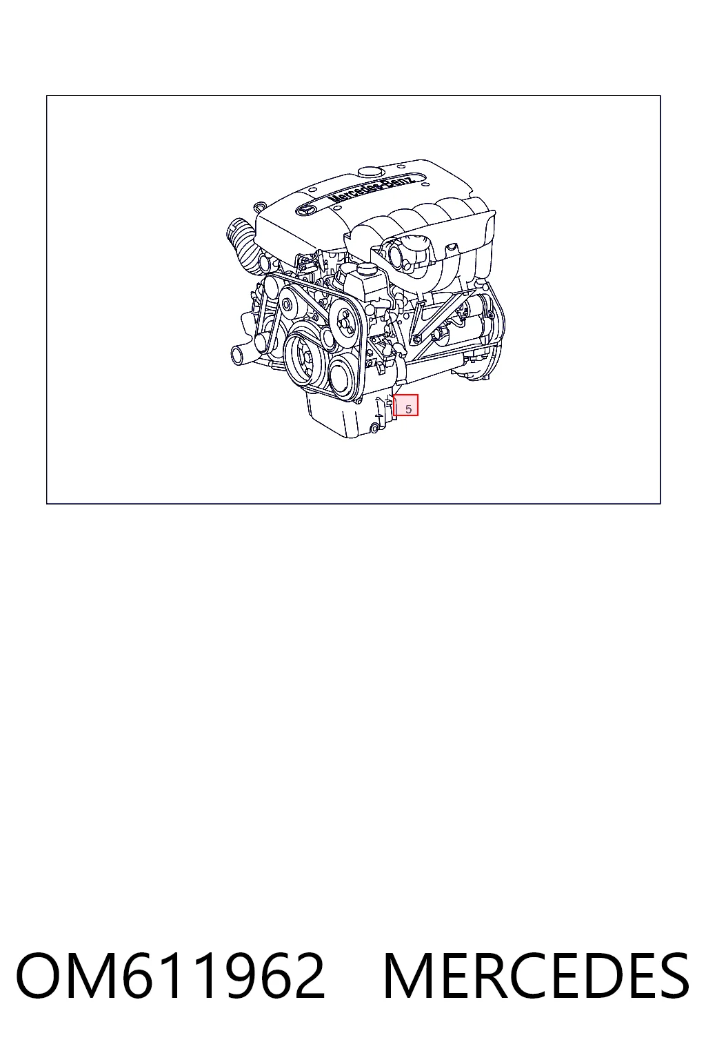 Motor Mercedes C 