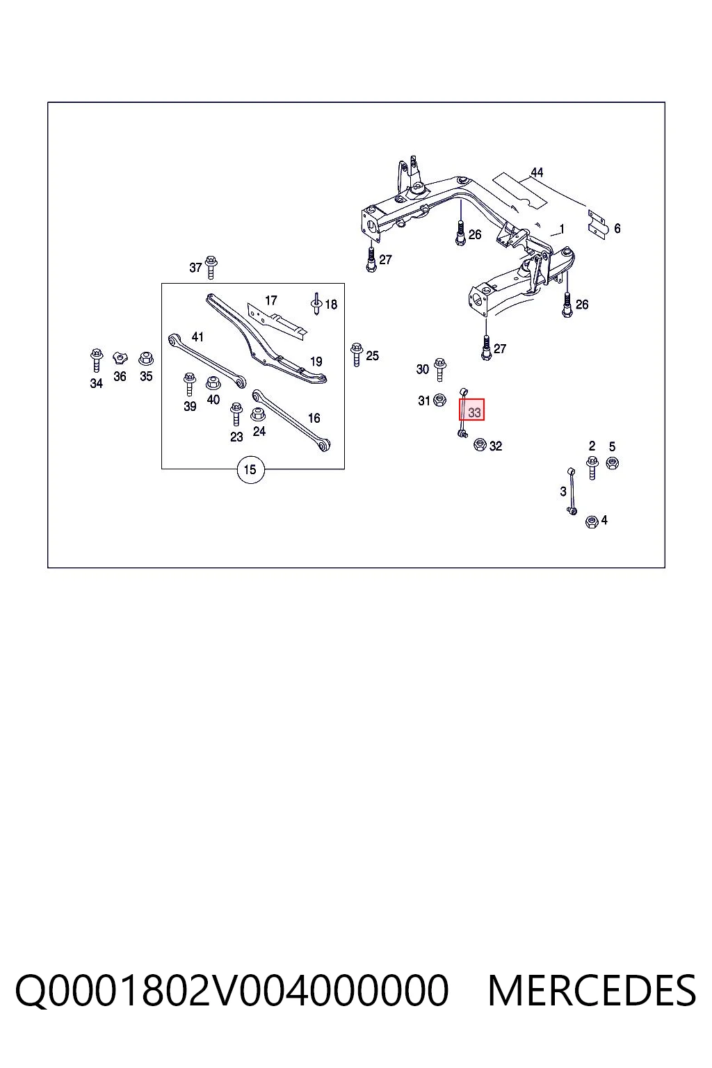 Gomas de barra estabilizadora FORTWO  coupé (2004-2007) original desde 15,88 €