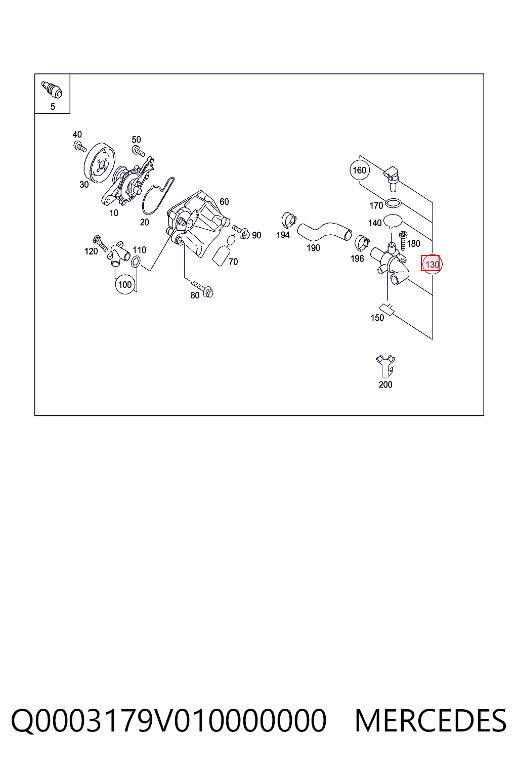 Termostato de agua Smart FORTWO  (2004-2007)