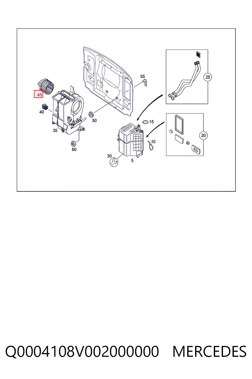 Comprar Motor de calefacción FORTWO  450