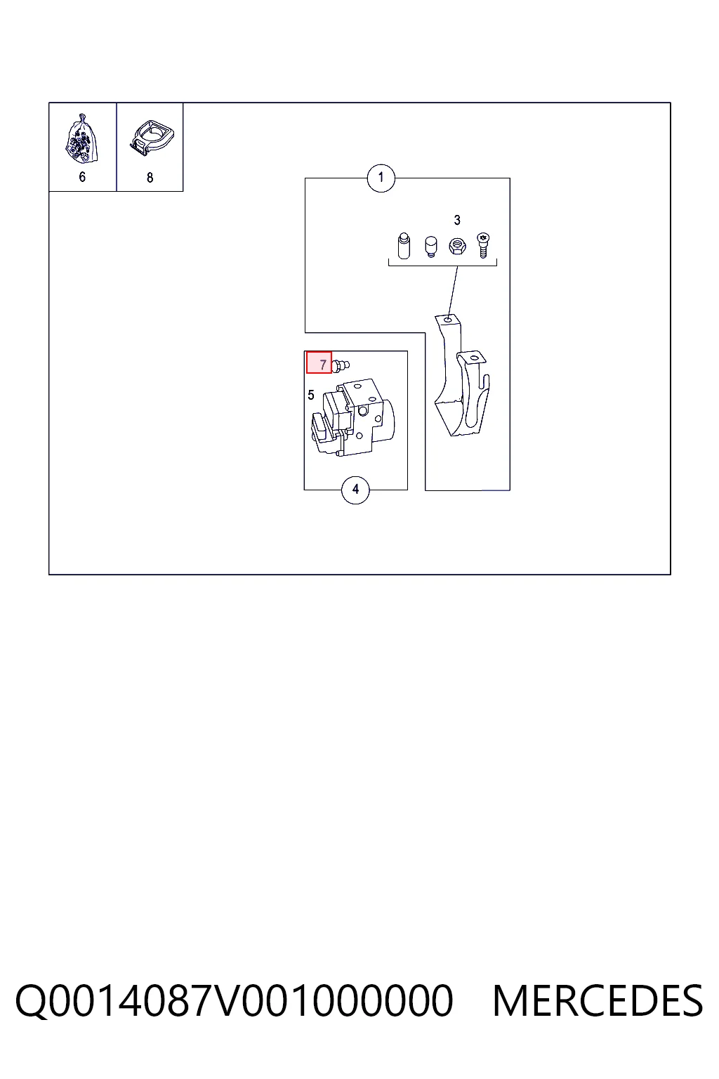 Sensor de presión de líquido de frenos Renault (RVI) 7711156137