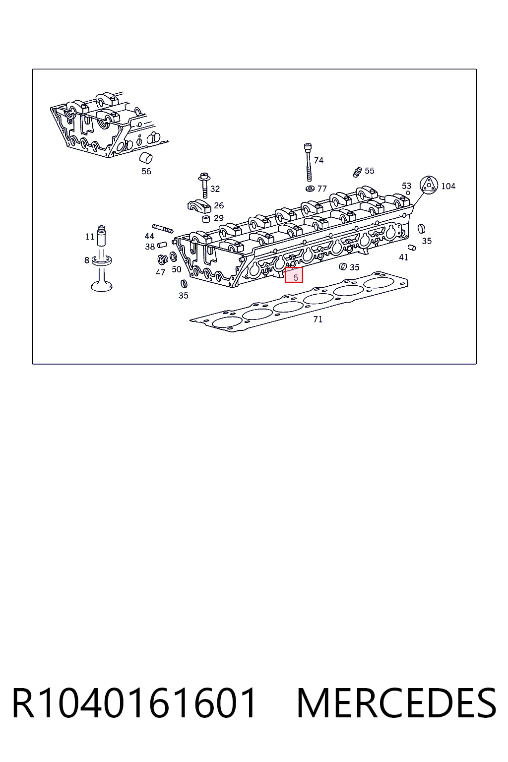 Comprar Culata Mercedes E  C124