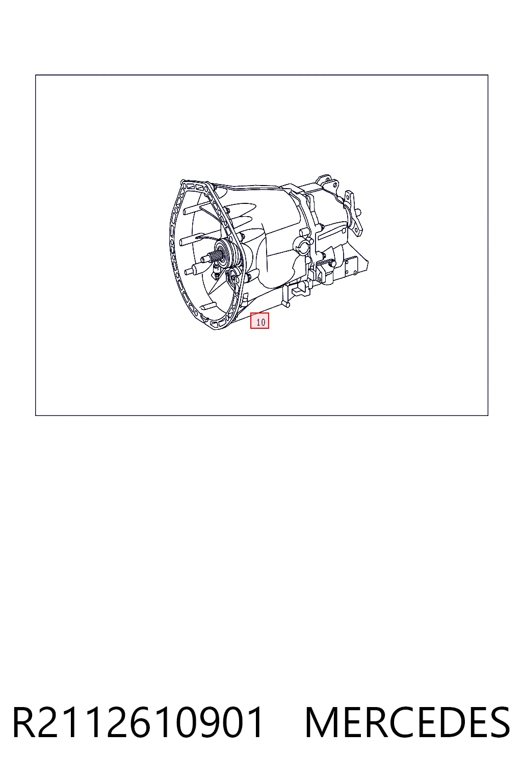 Transimisión manual para Mercedes E  W210