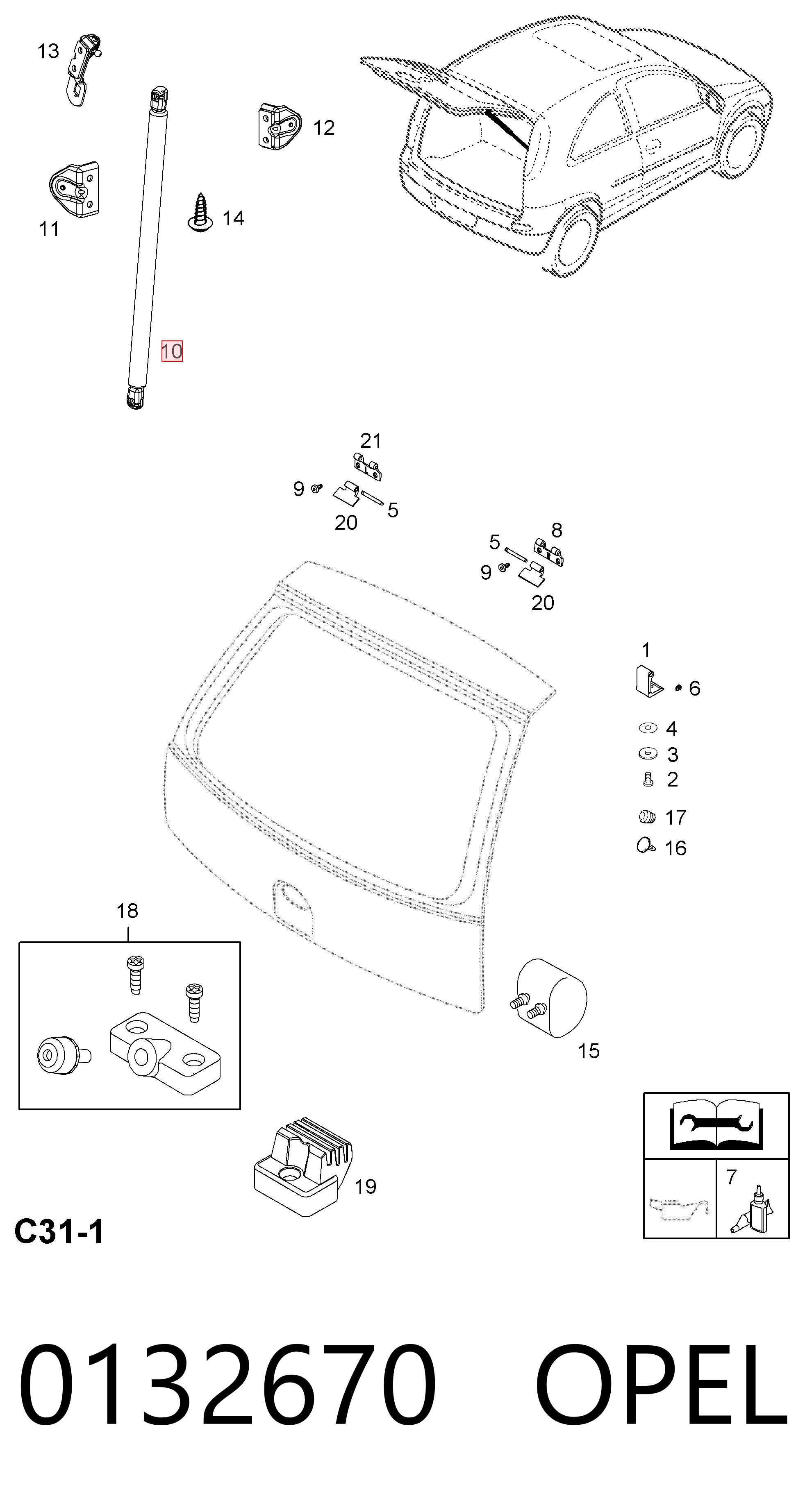 0132670 Opel