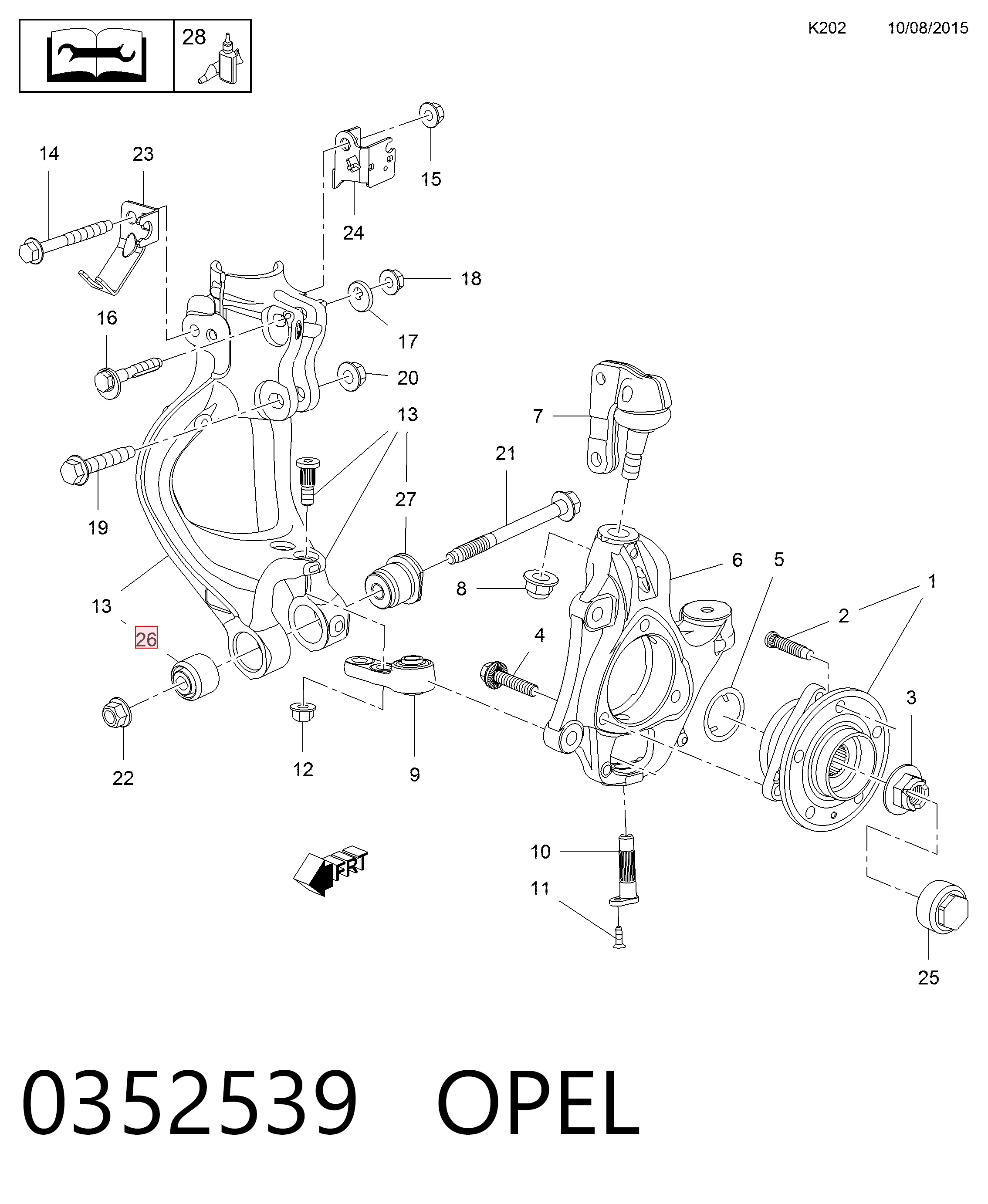 0352539 Opel