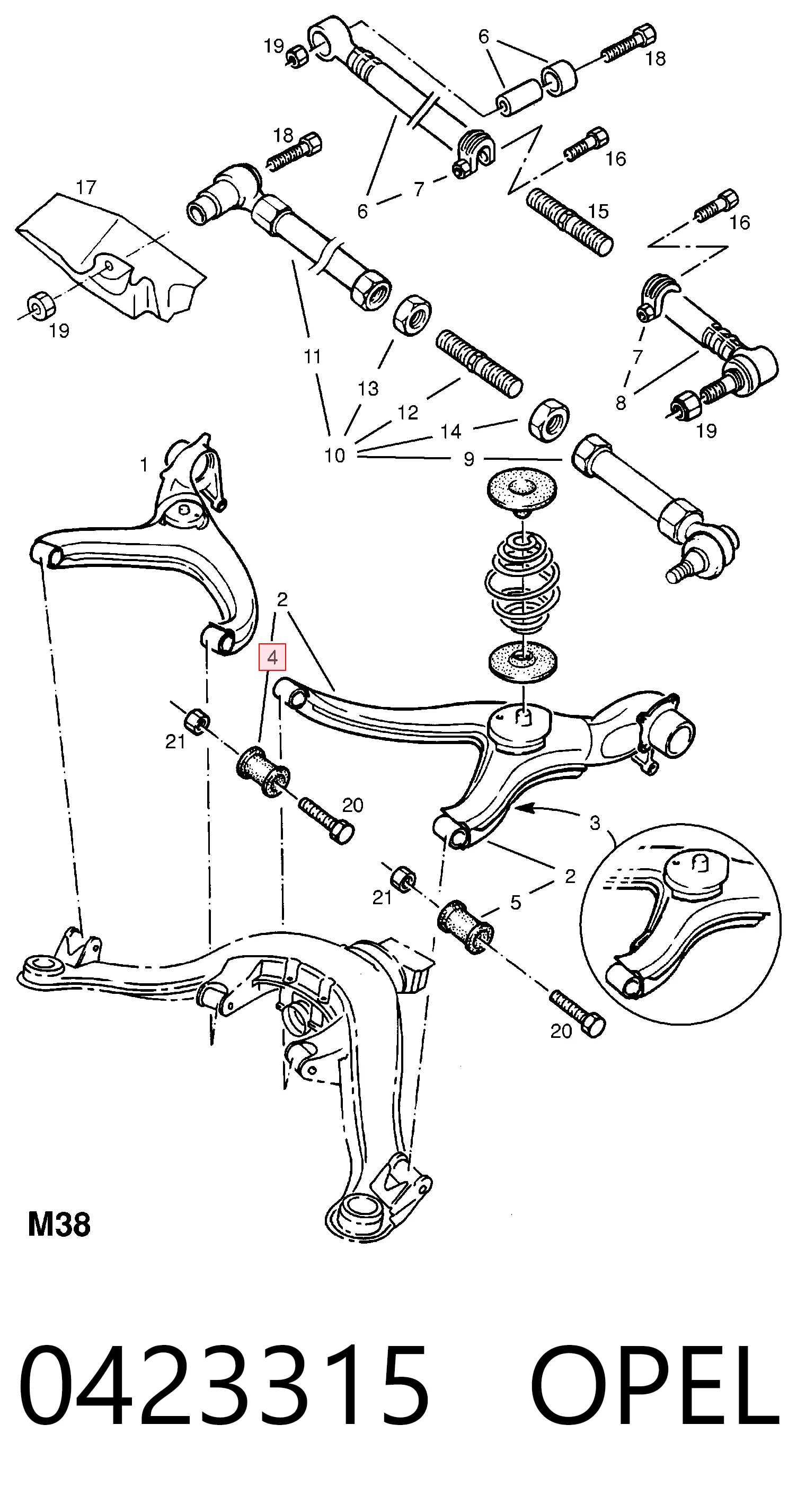 0423315 Opel