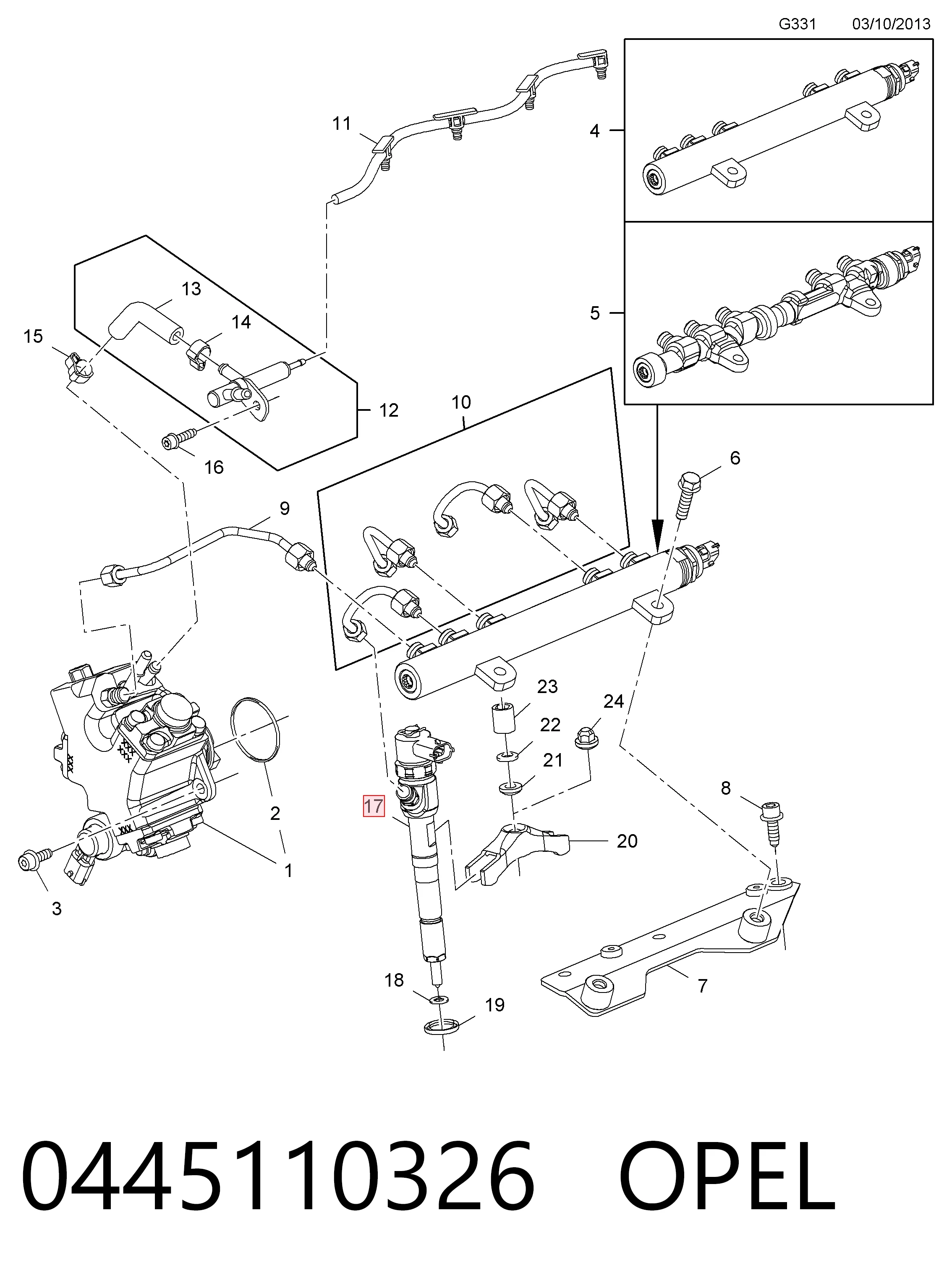 Comprar Inyector Chevrolet Aveo III T300