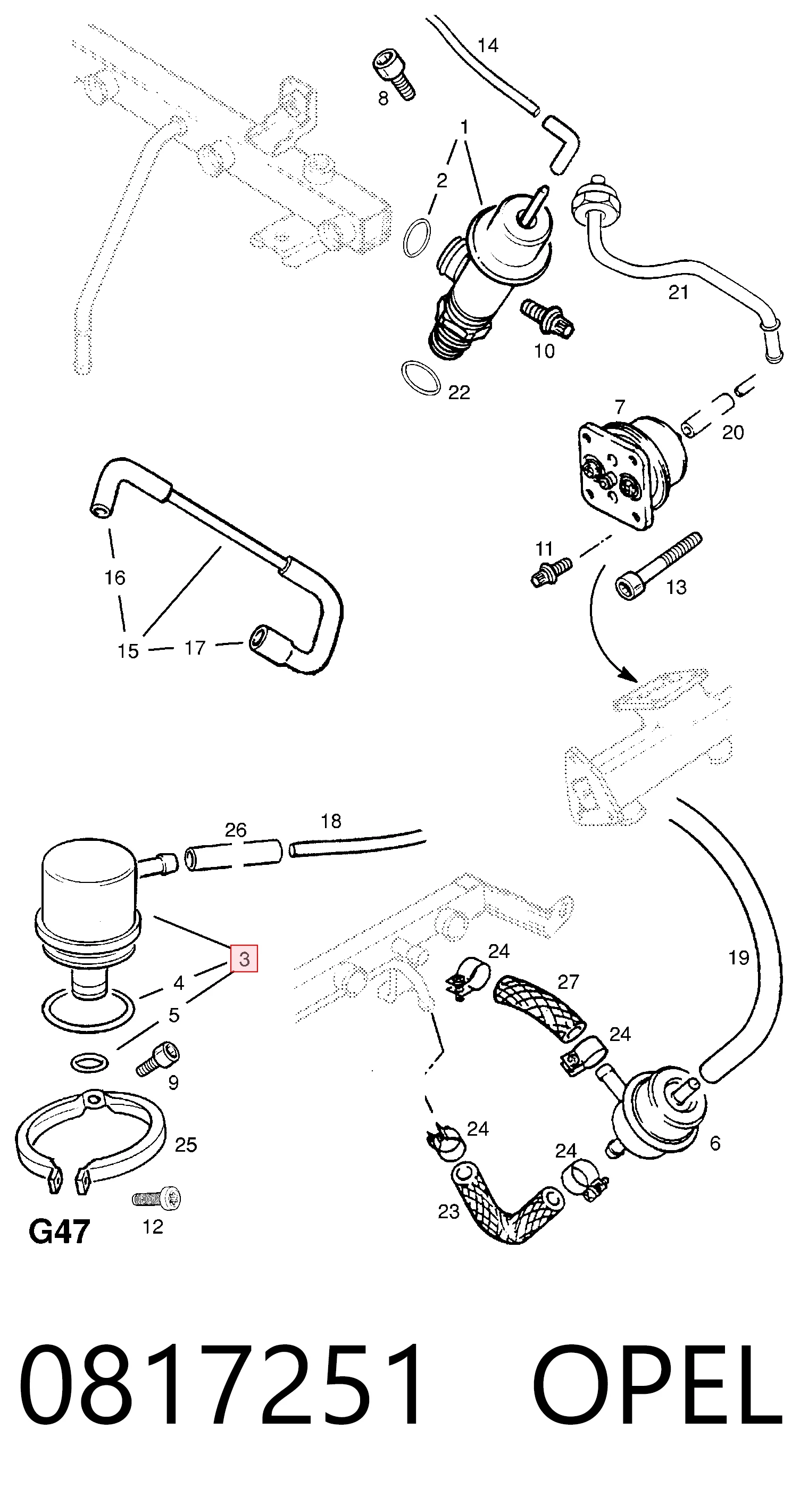 Comprar RPM40 Magneti Marelli Regulador de presión de combustible